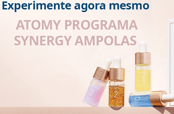 Atomy Brasil Programa Synergia Ampolas